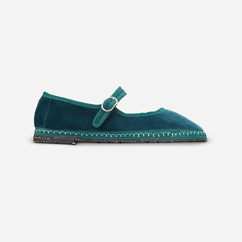 Green J.Crew Flabelus Antonia Mary Janes | J.Crew Factory | QWLTD3596