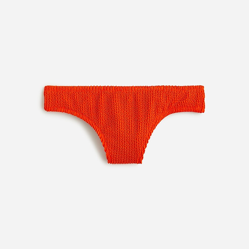 Guarana J.Crew Textured hipster full-coverage bikini bottom | J.Crew Factory | ICXLS5208