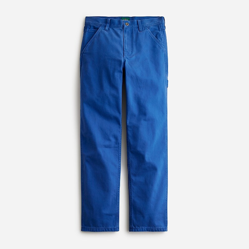 Gulf Blue J.Crew Carpenter pant in cotton twill | J.Crew Factory | NCLOT9162