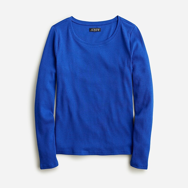 Harbor View J.Crew Long-sleeve crewneck T-shirt vintage rib | J.Crew Factory | XDNOA8073