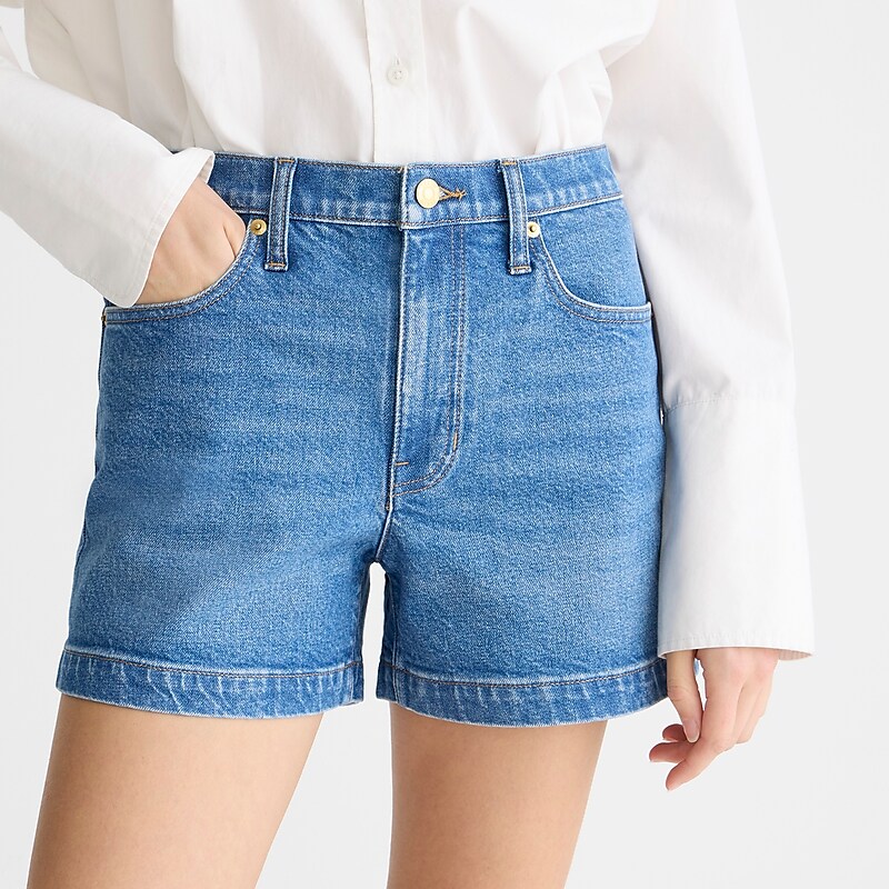 Hillside Wash J.Crew High-rise denim short in Hillside wash | J.Crew Factory | HRJKP4031