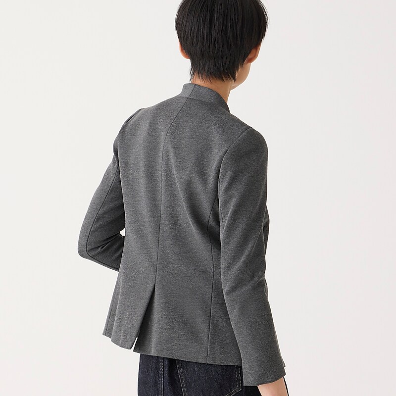 Hthr Dove J.Crew Going-out blazer in stretch twill | J.Crew Factory | DELVI3904