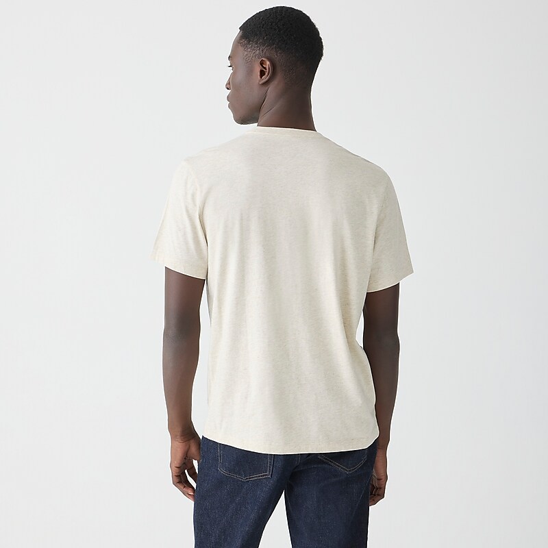 Hthr Ecru J.Crew Broken-in T-shirt | J.Crew Factory | IFRGW7943