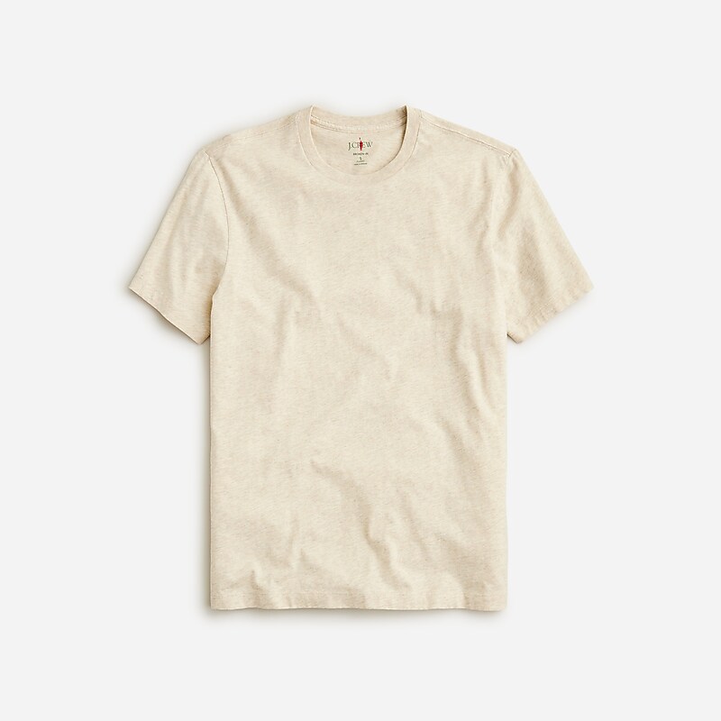 Hthr Ecru J.Crew Broken-in T-shirt | J.Crew Factory | IFRGW7943