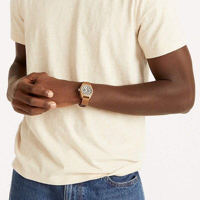 Hthr Ecru J.Crew Broken-in short-sleeve T-shirt | J.Crew Factory | WQNLE9045