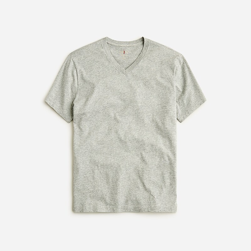 Hthr Grey J.Crew Broken-in V-neck T-shirt | J.Crew Factory | KVXCZ1852