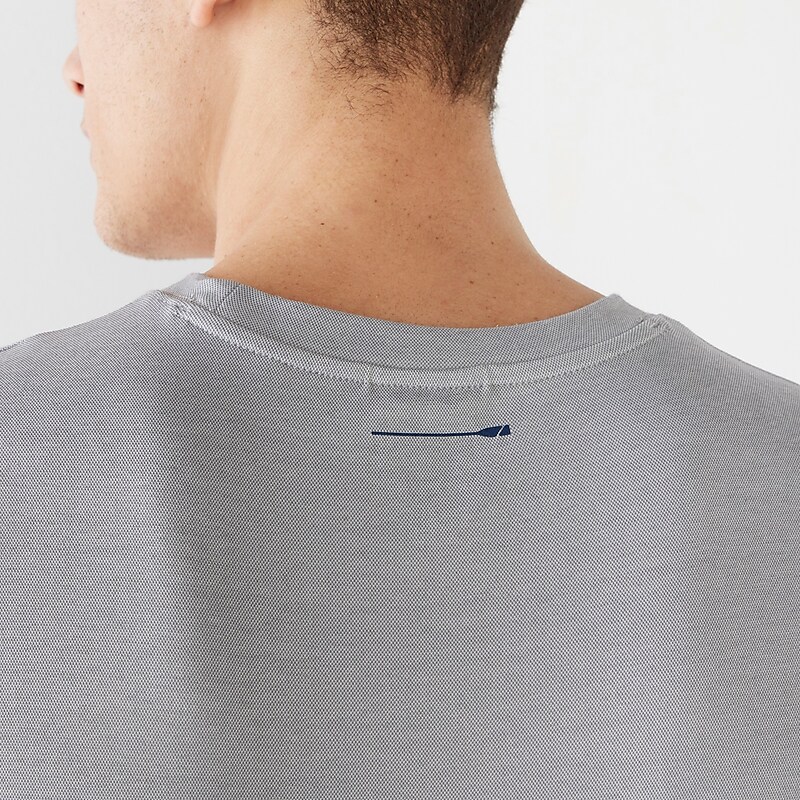 Hthr Grey J.Crew Performance T-shirt with COOLMAX® technology | J.Crew Factory | LUNAK7856