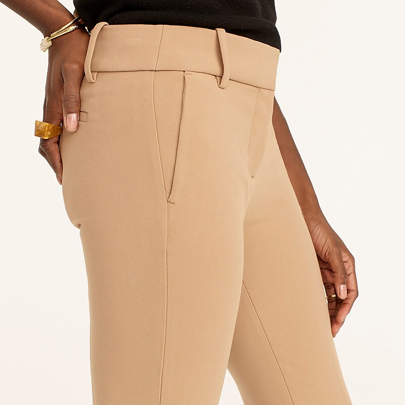 Hthr Saddle J.Crew Full-length Cameron pant in four-season stretch blend | J.Crew Factory | PUBTA3496