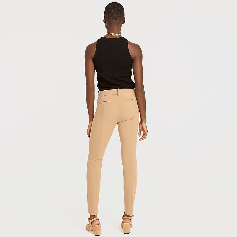 Hthr Saddle J.Crew Full-length Cameron pant in four-season stretch blend | J.Crew Factory | PUBTA3496