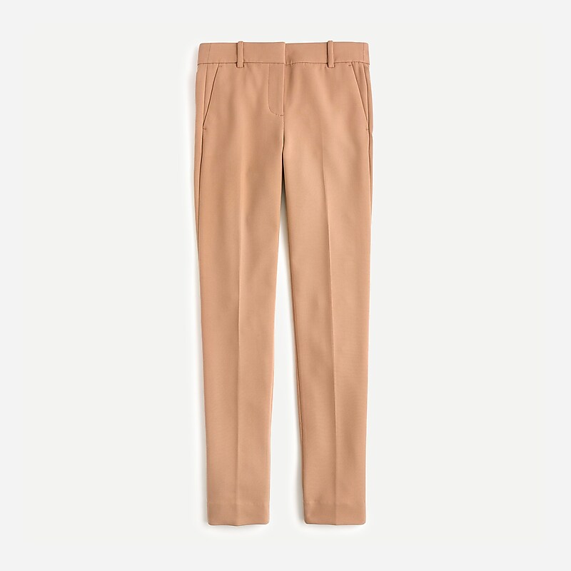 Hthr Saddle J.Crew Full-length Cameron pant in four-season stretch blend | J.Crew Factory | PUBTA3496