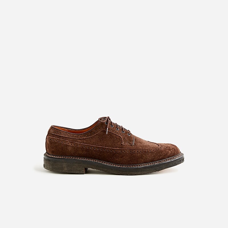 Humus J.Crew Alden® for J.Crew suede longwing bluchers | J.Crew Factory | VSXAF2963