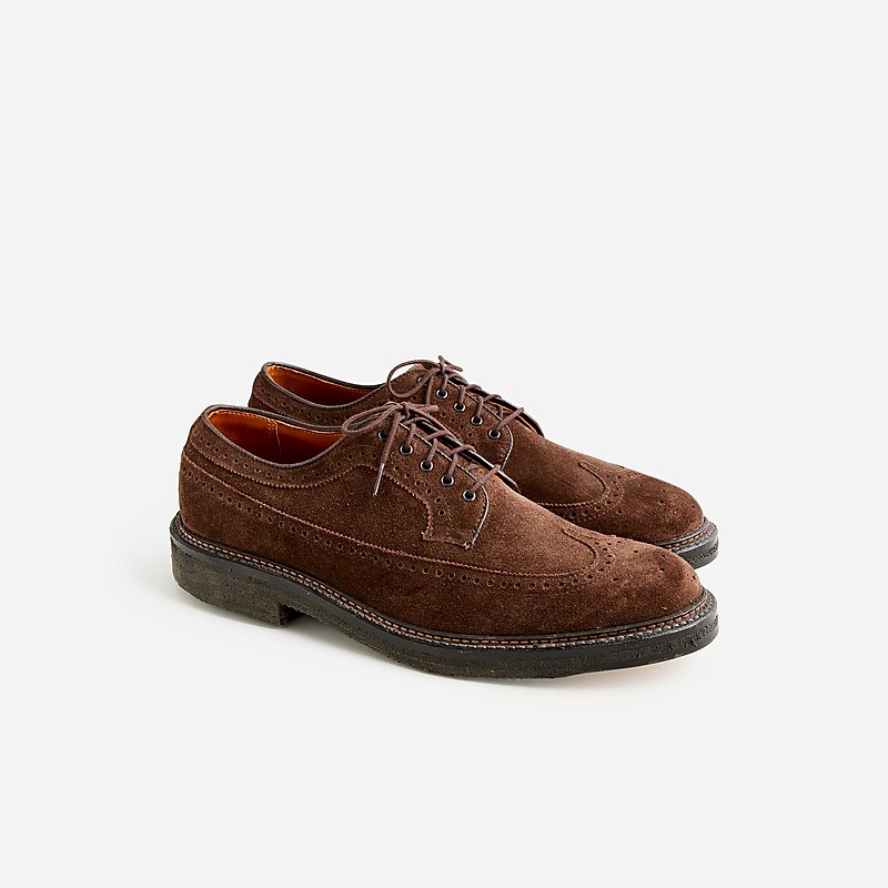 Humus J.Crew Alden® for J.Crew suede longwing bluchers | J.Crew Factory | VSXAF2963