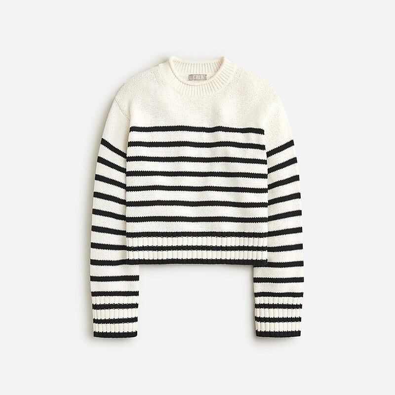 Ivory Black J.Crew Rollneck™ sweater | J.Crew Factory | IYDWG5801