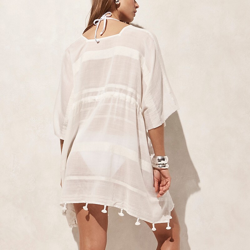 Ivory J.Crew Beach poncho | J.Crew Factory | UQCLA2317