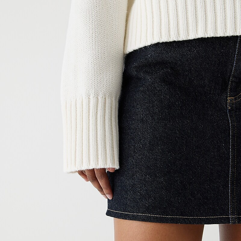 Ivory J.Crew Rollneck™ sweater | J.Crew Factory | DCKVL1429