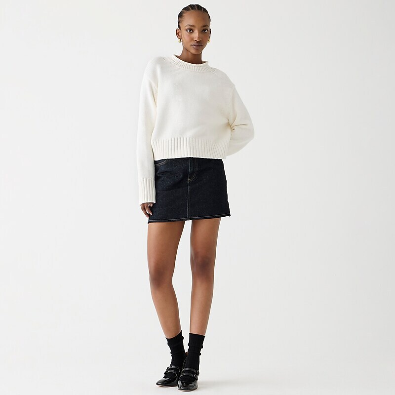 Ivory J.Crew Rollneck™ sweater | J.Crew Factory | DCKVL1429