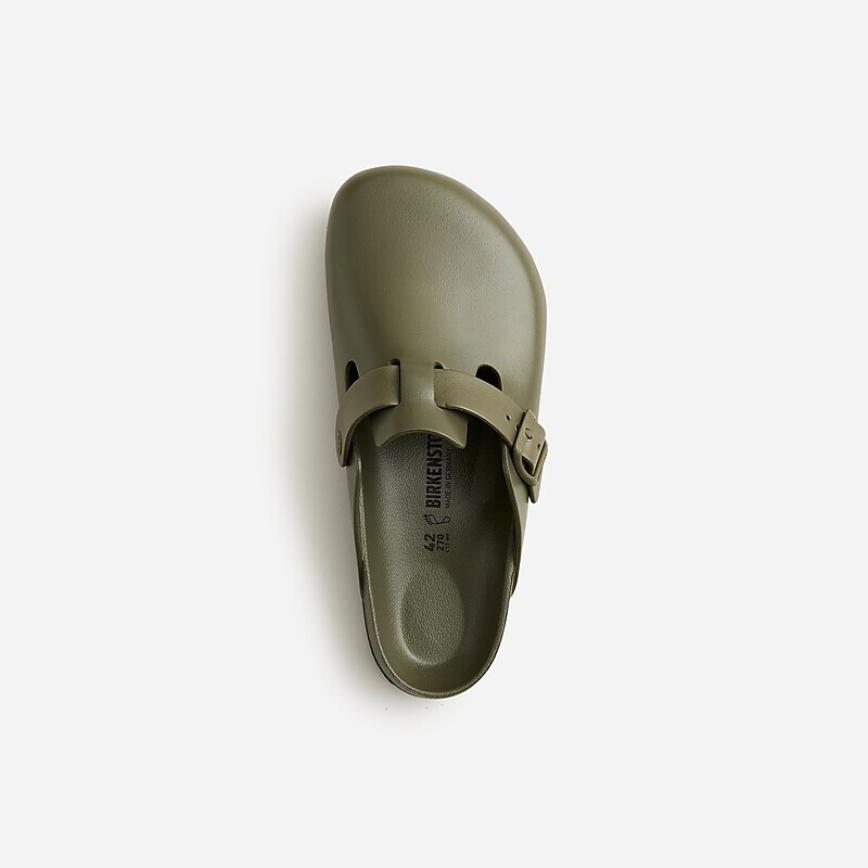 Khaki Eva J.Crew Birkenstock® Boston EVA sandals | J.Crew Factory | DLOZT3619