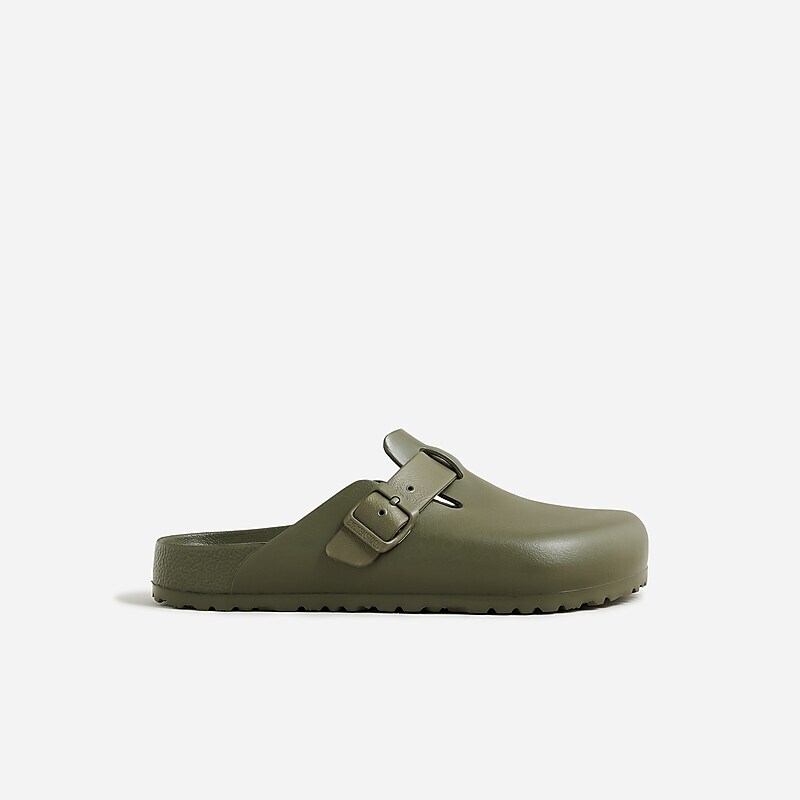 Khaki Eva J.Crew Birkenstock® Boston EVA sandals | J.Crew Factory | DLOZT3619