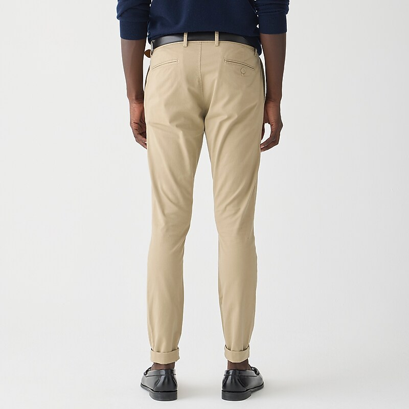 Khaki J.Crew 250 skinny-fit pant in stretch chino | J.Crew Factory | MDERF1920