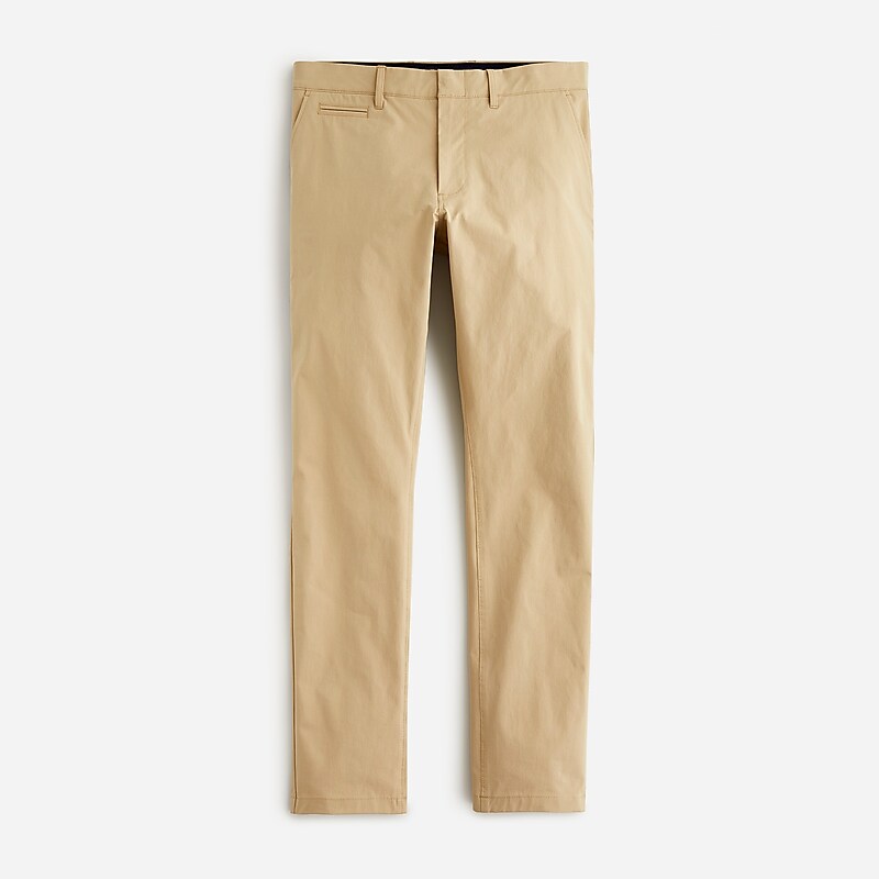 Khaki J.Crew 484 Slim-fit tech pant | J.Crew Factory | LIKNH2736