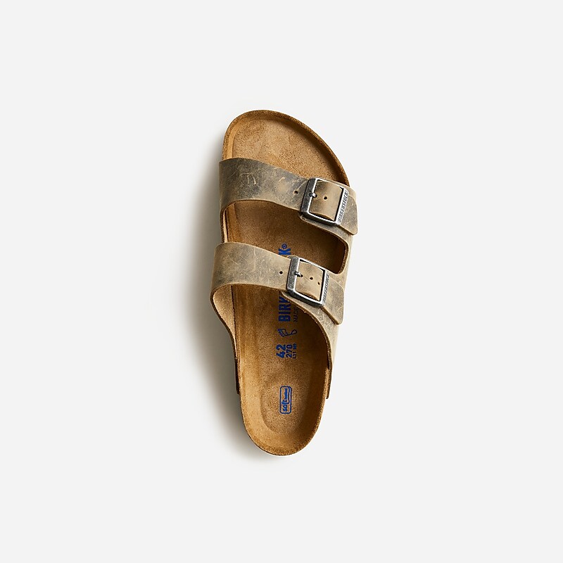 Khaki J.Crew Birkenstock® Arizona soft-footbed sandals | J.Crew Factory | GELFS5013