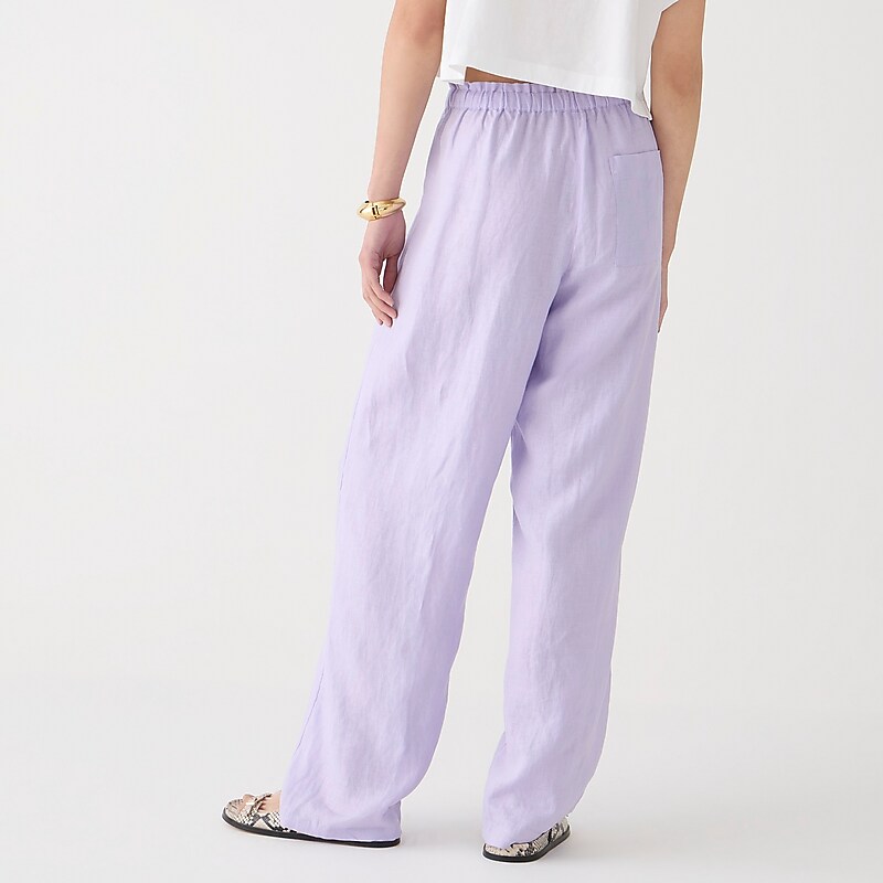 Lavender Jade J.Crew Soleil pant in linen | J.Crew Factory | FCLPB4709