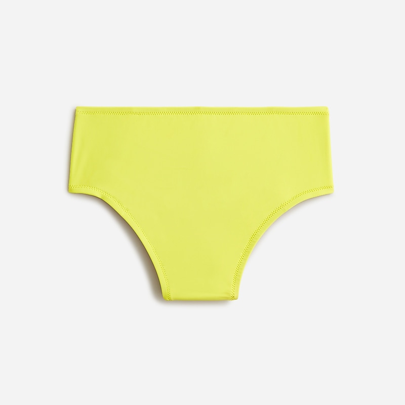 Lemon Sorbet J.Crew High-rise bikini bottom | J.Crew Factory | ZRFNG8470