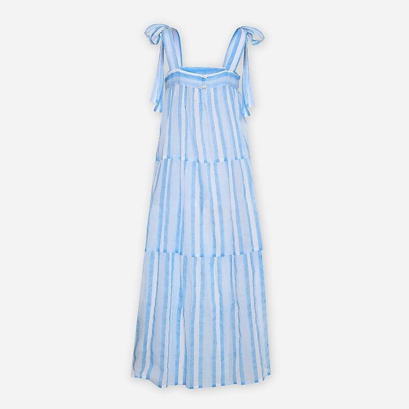 Light Blue J.Crew SZ Blockprints™ Winslow dress | J.Crew Factory | MSYAQ5082