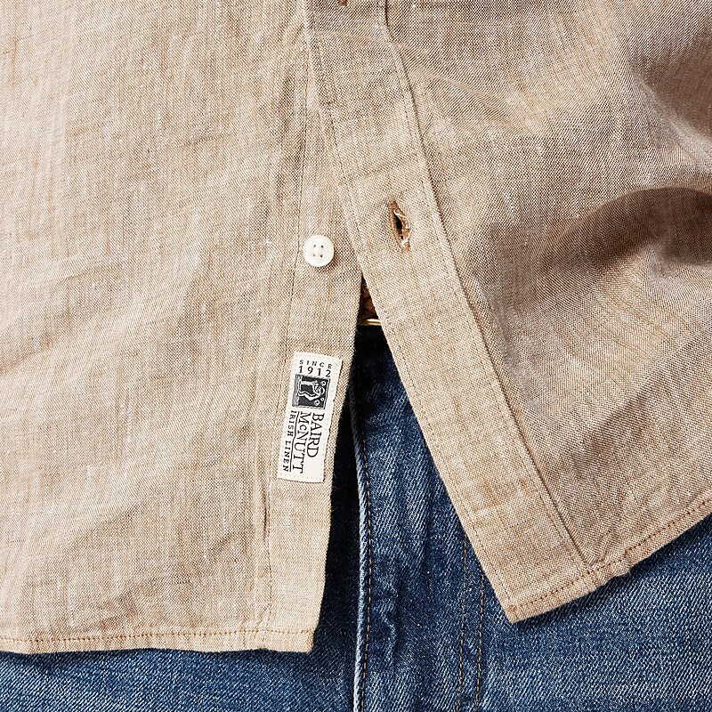 Light Cedar J.Crew Baird McNutt Irish linen shirt | J.Crew Factory | EASOI1038