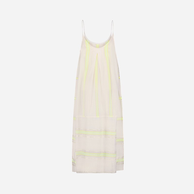 Light Yellow J.Crew lemlem Nia slip dress | J.Crew Factory | LAFTV4938