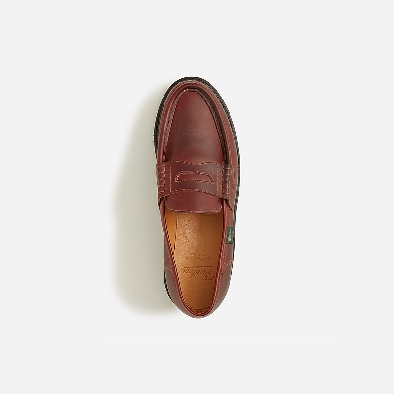 Lisse Marron J.Crew Paraboot Reims loafers | J.Crew Factory | OVLFR3507