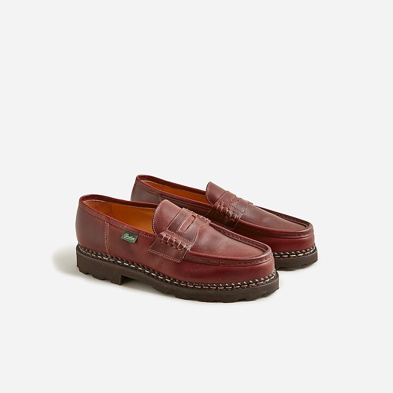 Lisse Marron J.Crew Paraboot Reims loafers | J.Crew Factory | OVLFR3507