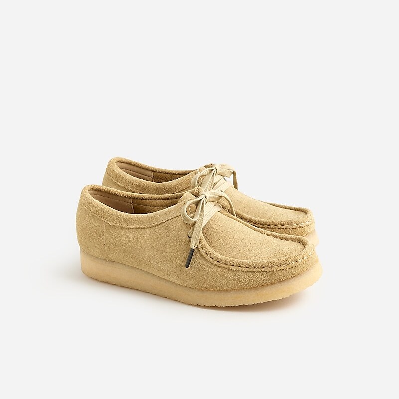 Maple Suede J.Crew Clarks® Originals Wallabee® shoes in suede | J.Crew Factory | DSGXE4753