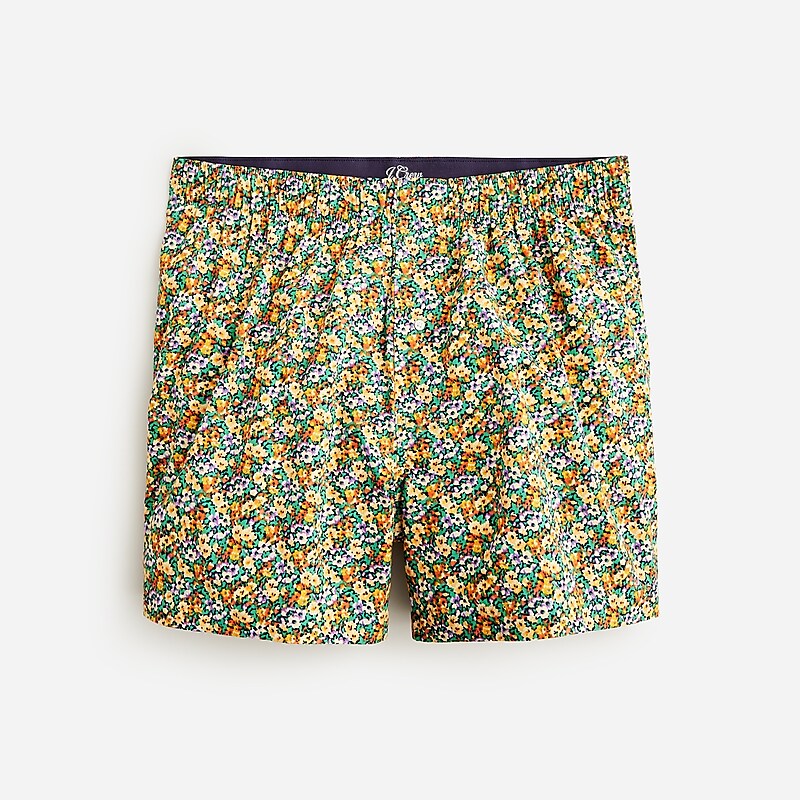 Meadow Floral Orange Pu J.Crew Printed boxers | J.Crew Factory | QGEHY3841