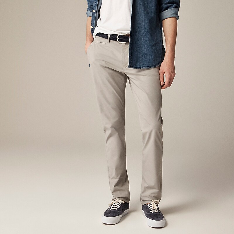 Moon Grey J.Crew 484 Slim-fit tech pant | J.Crew Factory | PZGFM2473