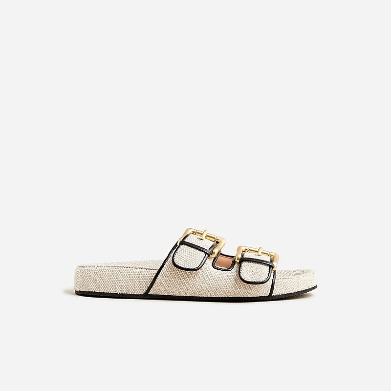 Moroccan Sand J.Crew Marlow sandals in canvas | J.Crew Factory | XIEFD1389