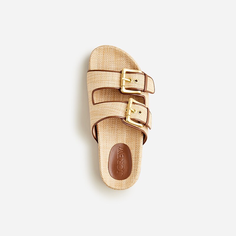 Moroccan Sand J.Crew Marlow sandals in canvas | J.Crew Factory | IVEPC1248