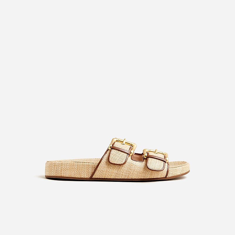 Moroccan Sand J.Crew Marlow sandals in canvas | J.Crew Factory | IVEPC1248