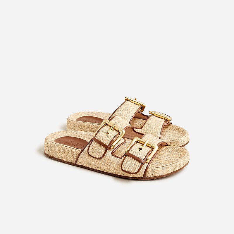 Moroccan Sand J.Crew Marlow sandals in canvas | J.Crew Factory | IVEPC1248