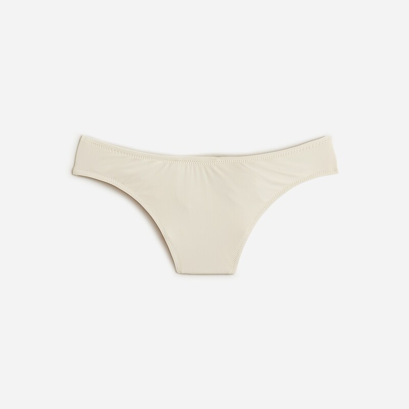 Natural J.Crew Belted \'90s high-leg bikini bottom | J.Crew Factory | PIMZU9570