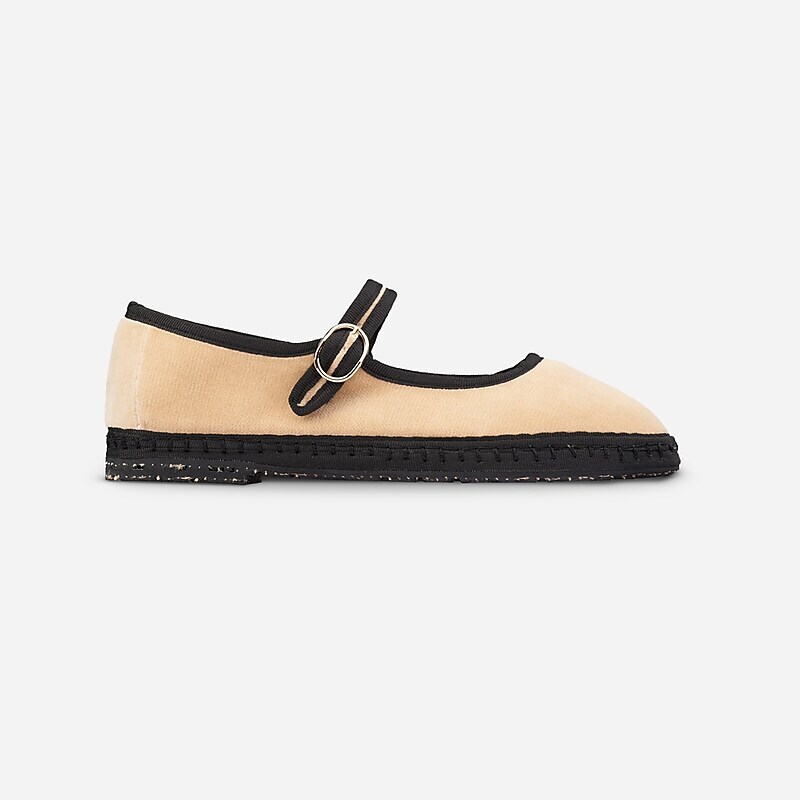 Natural J.Crew Flabelus Antonia Mary Janes | J.Crew Factory | DCKTE2079