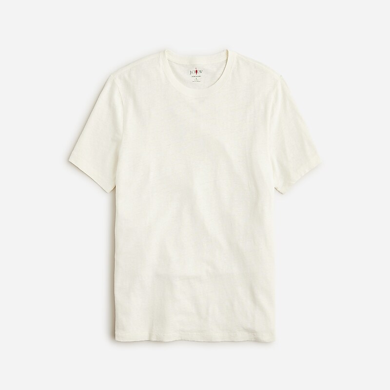 Natural J.Crew Hemp-organic cotton blend T-shirt | J.Crew Factory | UYODQ3942