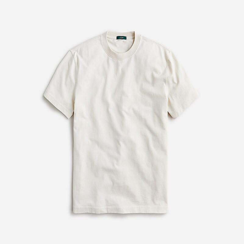 Natural J.Crew Relaxed premium-weight cotton no-pocket T-shirt | J.Crew Factory | PURQB8467