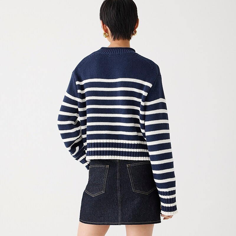 Navy Ivory J.Crew Rollneck™ sweater | J.Crew Factory | MAJBG1856