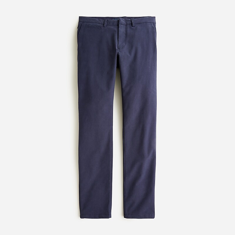 Navy J.Crew 484 Slim-fit midweight tech pant | J.Crew Factory | WELOB0459