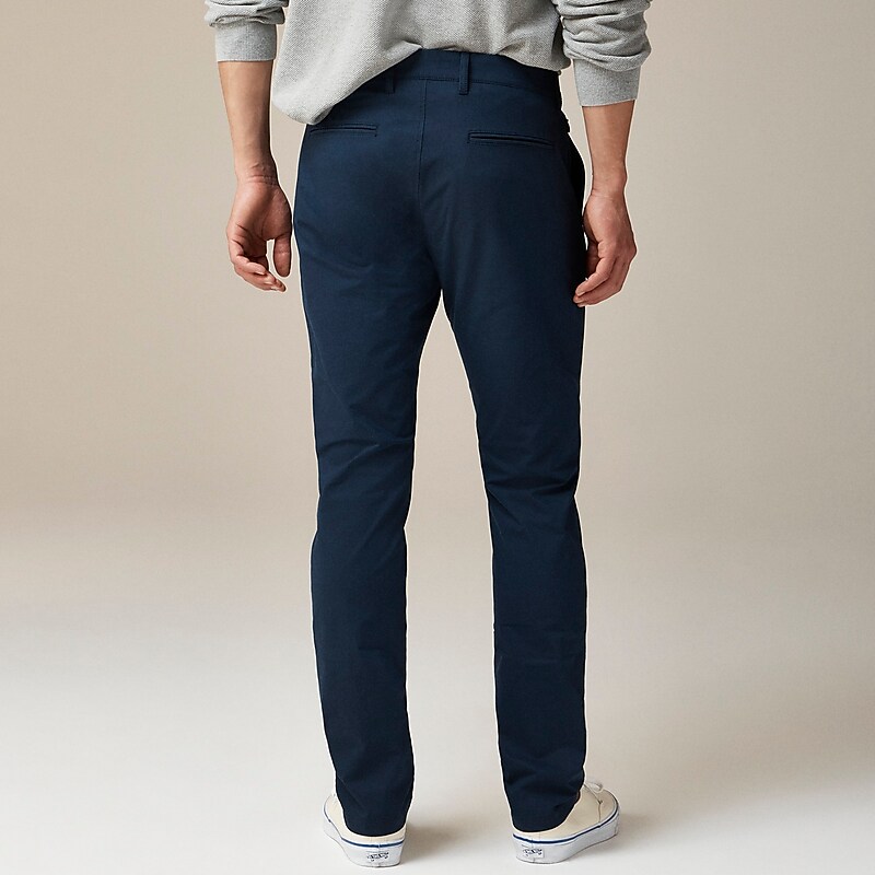 Navy J.Crew 484 Slim-fit tech pant | J.Crew Factory | LQFWK3679