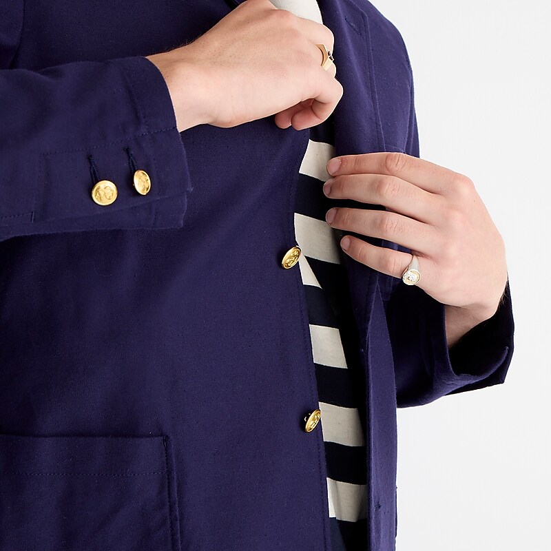 Navy J.Crew BEAMS PLUS X J.Crew patch-pocket blazer | J.Crew Factory | DZIPA3641