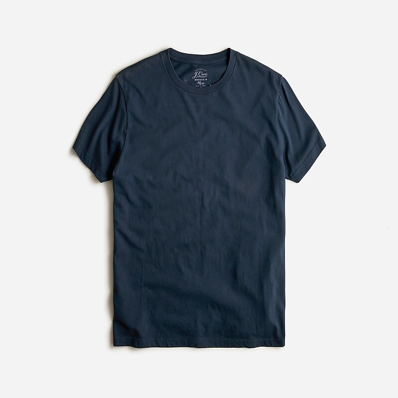 Navy J.Crew Broken-in short-sleeve T-shirt | J.Crew Factory | WBGUY4637