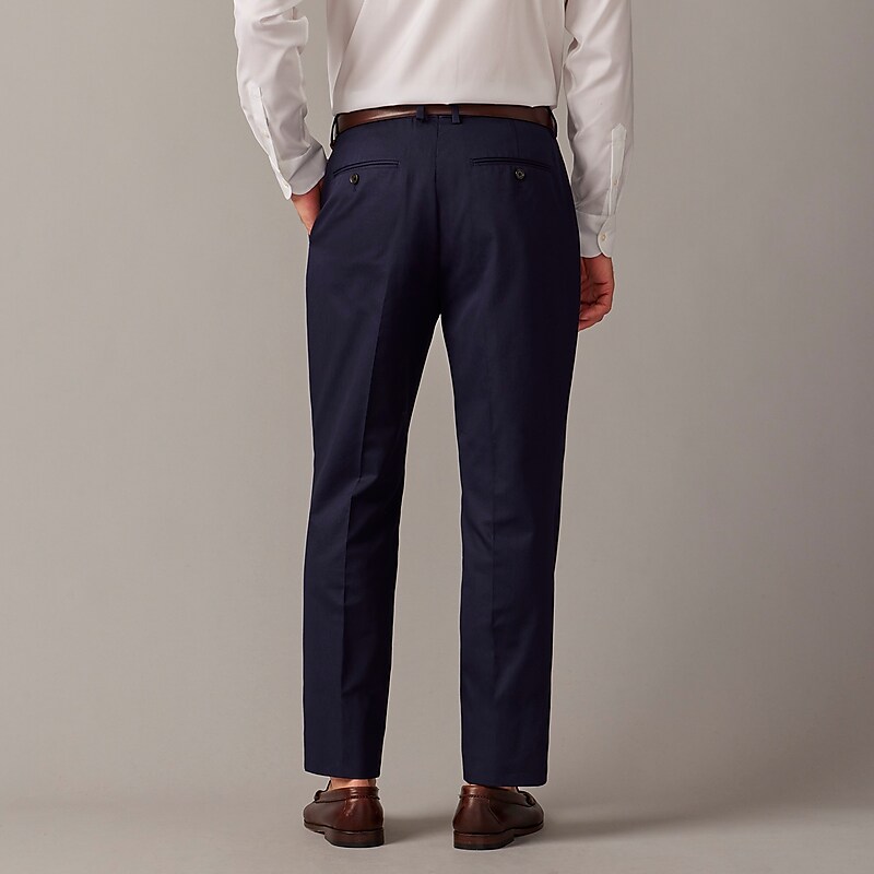 Navy J.Crew Crosby Classic-fit suit pant in Italian chino | J.Crew Factory | GOYRJ1605