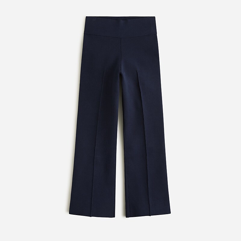 Navy J.Crew Delaney kickout sweater-pant | J.Crew Factory | OESJP0178